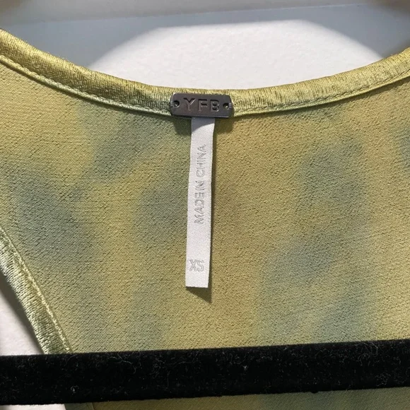 Young Fabulous & Broke Green Tie Dye Maxi Dress XS - Picture 4 of 8